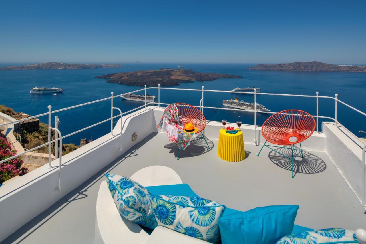 Barocco Bello Villa Fira  Bagian luar foto