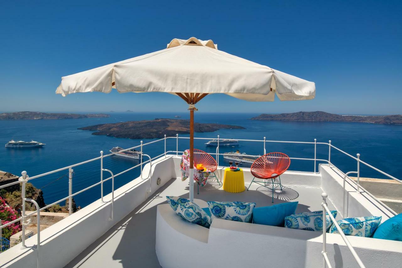 Barocco Bello Villa Fira  Bagian luar foto